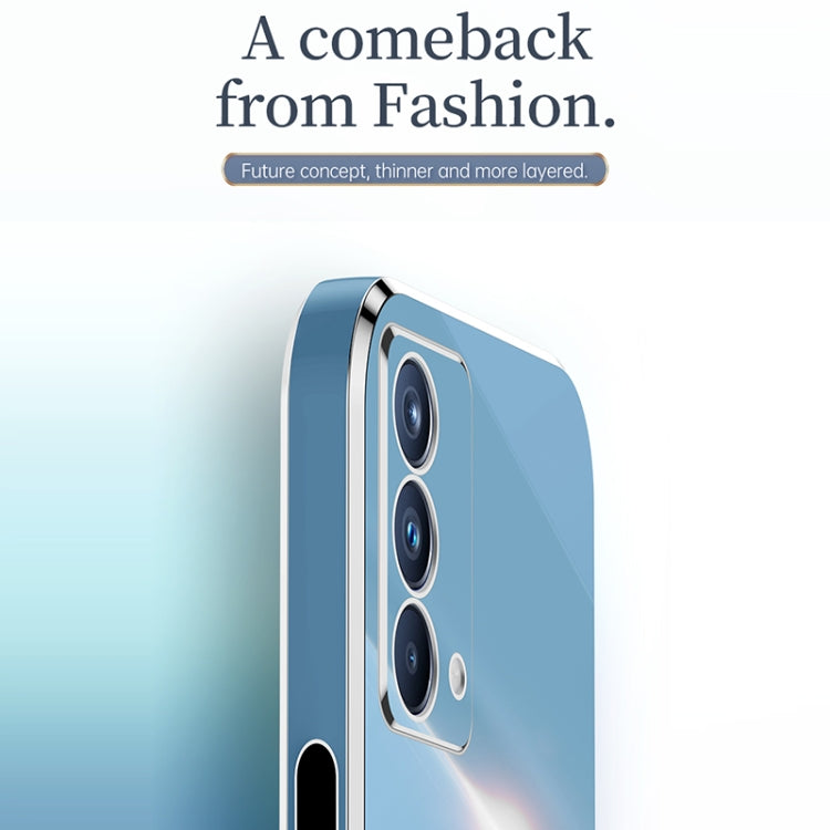 XINLI Straight Edge 6D Electroplate TPU Phone Case, For OPPO A93, For OPPO F11, For OPPO Find X3 Pro, For OPPO K9, For OPPO Reno4, For OPPO Reno4 Pro, For OPPO Reno4 SE