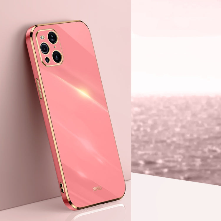 XINLI Straight Edge 6D Electroplate TPU Phone Case, For OPPO A93, For OPPO F11, For OPPO Find X3 Pro, For OPPO K9, For OPPO Reno4, For OPPO Reno4 Pro, For OPPO Reno4 SE