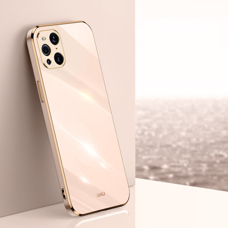 XINLI Straight Edge 6D Electroplate TPU Phone Case, For OPPO A93, For OPPO F11, For OPPO Find X3 Pro, For OPPO K9, For OPPO Reno4, For OPPO Reno4 Pro, For OPPO Reno4 SE