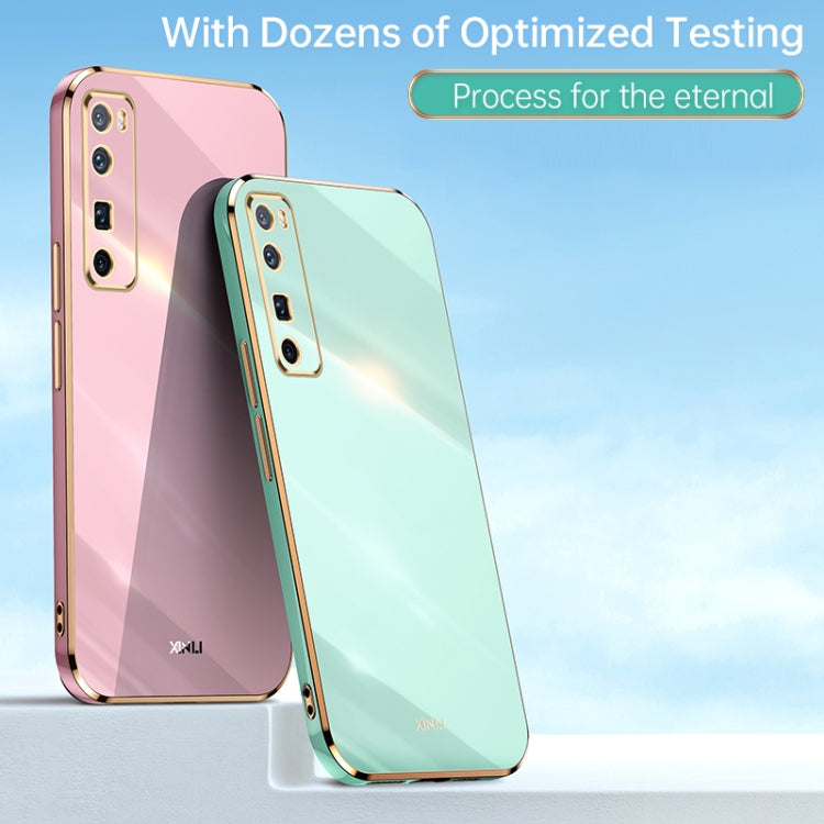 XINLI Straight Edge 6D Electroplate TPU Phone Case, For Huawei nova 7 5G, For Huawei nova 7 Pro 5G, For Huawei nova 7 SE, For Huawei nova 8 Pro 5G, For Huawei nova 8 SE, For Huawei P30