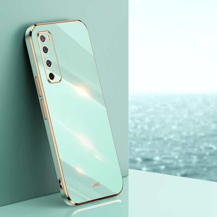 XINLI Straight Edge 6D Electroplate TPU Phone Case, For Huawei nova 7 5G, For Huawei nova 7 Pro 5G, For Huawei nova 7 SE, For Huawei nova 8 Pro 5G, For Huawei nova 8 SE, For Huawei P30