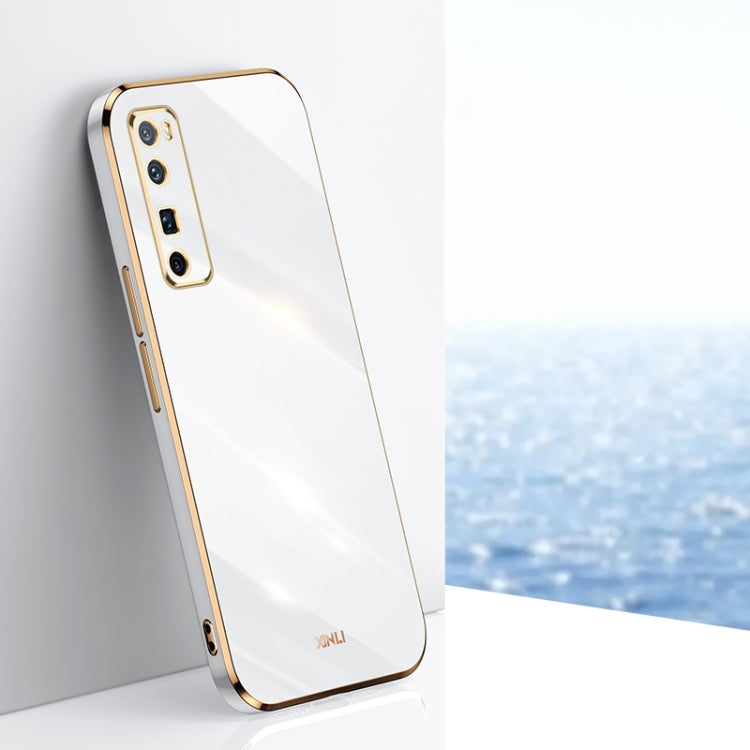 XINLI Straight Edge 6D Electroplate TPU Phone Case, For Huawei nova 7 5G, For Huawei nova 7 Pro 5G, For Huawei nova 7 SE, For Huawei nova 8 Pro 5G, For Huawei nova 8 SE, For Huawei P30