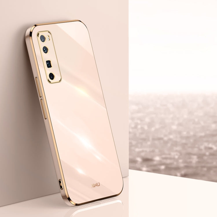 XINLI Straight Edge 6D Electroplate TPU Phone Case, For Huawei nova 7 5G, For Huawei nova 7 Pro 5G, For Huawei nova 7 SE, For Huawei nova 8 Pro 5G, For Huawei nova 8 SE, For Huawei P30