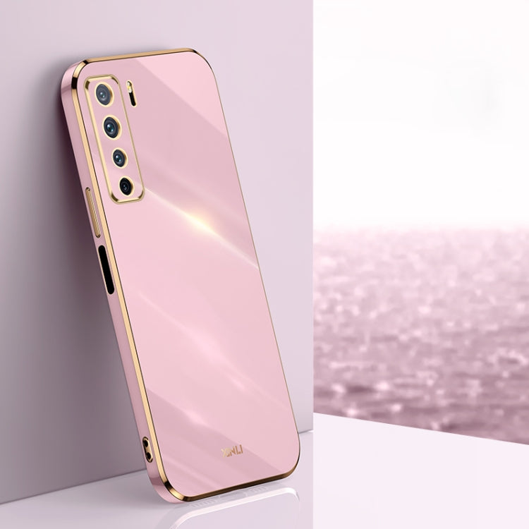 XINLI Straight Edge 6D Electroplate TPU Phone Case, For Huawei nova 7 5G, For Huawei nova 7 Pro 5G, For Huawei nova 7 SE, For Huawei nova 8 Pro 5G, For Huawei nova 8 SE, For Huawei P30