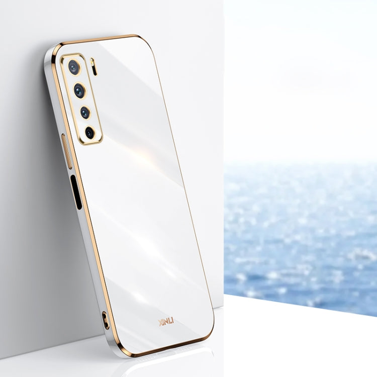 XINLI Straight Edge 6D Electroplate TPU Phone Case, For Huawei nova 7 5G, For Huawei nova 7 Pro 5G, For Huawei nova 7 SE, For Huawei nova 8 Pro 5G, For Huawei nova 8 SE, For Huawei P30