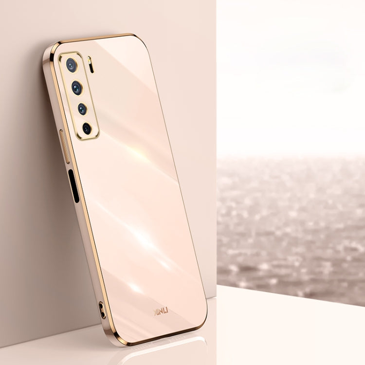XINLI Straight Edge 6D Electroplate TPU Phone Case, For Huawei nova 7 5G, For Huawei nova 7 Pro 5G, For Huawei nova 7 SE, For Huawei nova 8 Pro 5G, For Huawei nova 8 SE, For Huawei P30