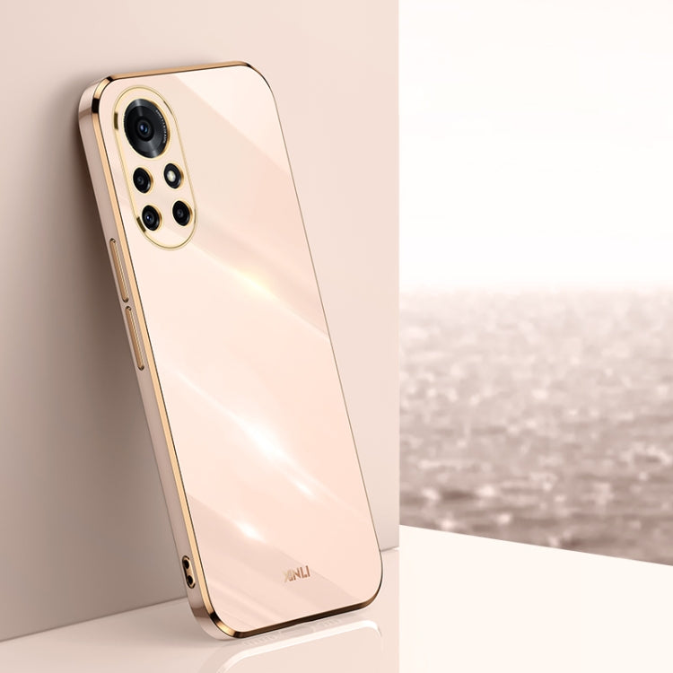 XINLI Straight Edge 6D Electroplate TPU Phone Case, For Huawei nova 7 5G, For Huawei nova 7 Pro 5G, For Huawei nova 7 SE, For Huawei nova 8 Pro 5G, For Huawei nova 8 SE, For Huawei P30
