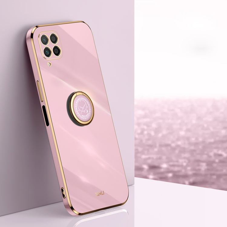 XINLI Straight Edge 6D Electroplate TPU Phone Case with Ring Holder, For Huawei Mate 30, For Huawei Mate 30 Pro, For Huawei Mate 40, For Huawei Mate 40 Pro, For Huawei nova 6 5G, For Huawei nova 6 SE
