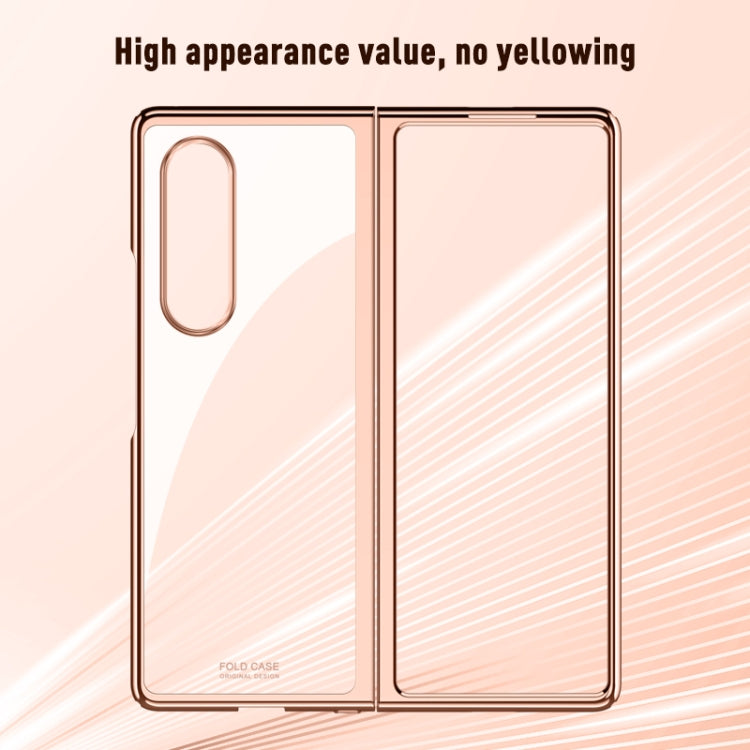 Symphony Plating PC Shockproof Protective Case, For Samsung Galaxy Z Fold3 5G