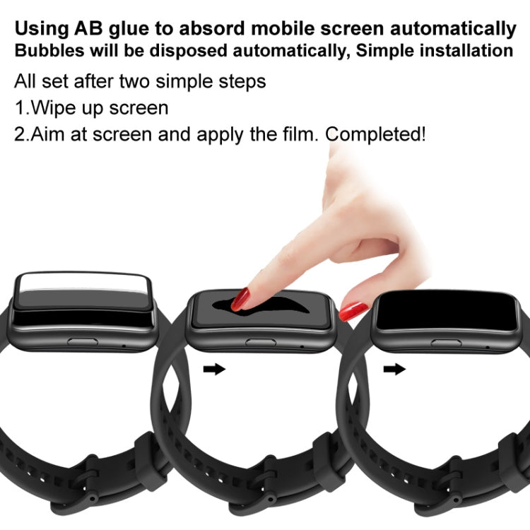 IMAK Plexiglass HD Watch Protective Film, For Fitbit Luxe, For Fitbit Versa 3 / Sense, For Keep B2, For ZTE Watch GT, For ZTE Watch Live, For OnePlus Watch