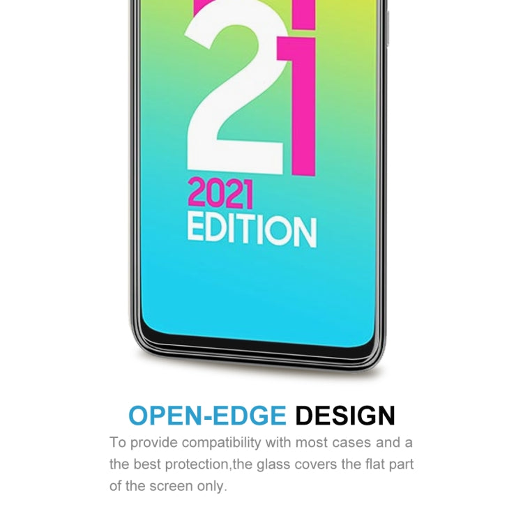 0.26mm 9H 2.5D Tempered Glass Film, For Samsung Galaxy M21 2021/M21s/M21 (1 PC), For Xiaomi Poco X3 GT (1 PC), For Xiaomi Poco F3 GT (1 PC), For Xiaomi Redmi Note 10T 5G (1 PC)