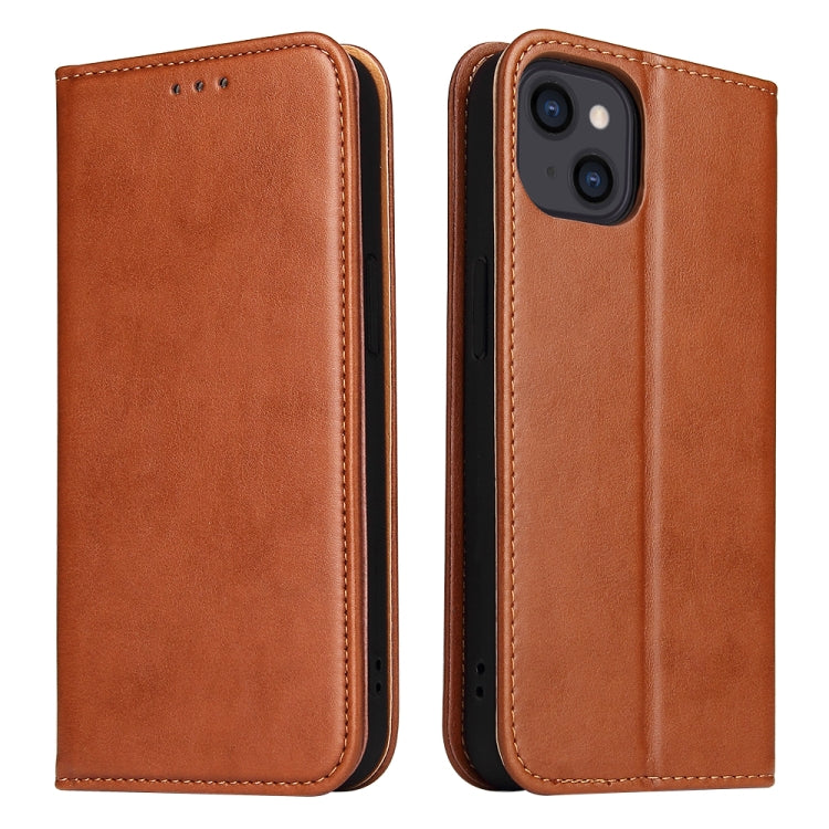 Fierre Shann PU Leather Texture Horizontal Flip Leather Case with Holder & Card Slots & Wallet, For iPhone 13 Pro Max, For iPhone 13 mini, For iPhone 13, For iPhone 13 Pro