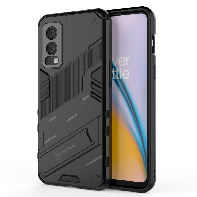 Punk Armor 2 in 1 PC + TPU Shockproof Case with Invisible Holder, For OnePlus Nord 2 5G, For Honor X20 SE