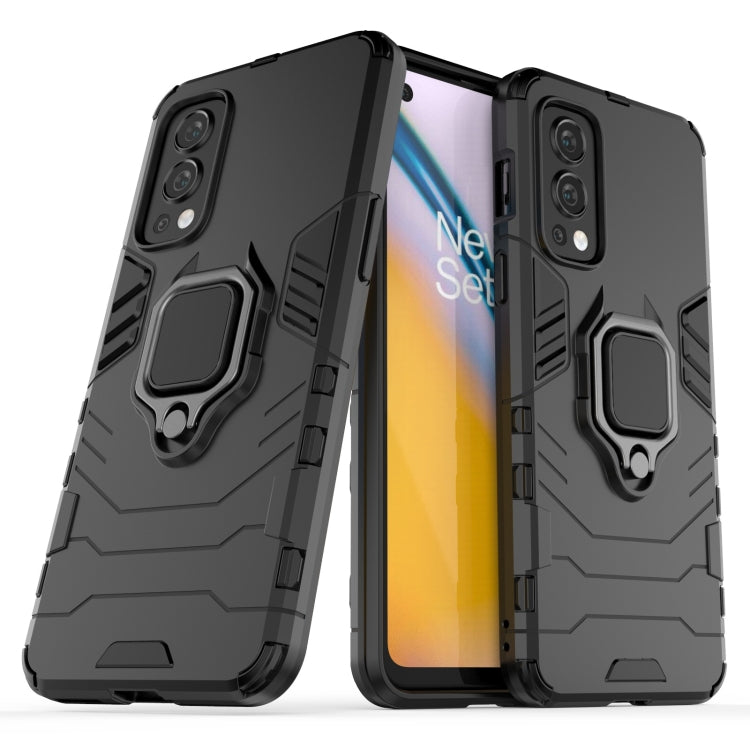 PC + TPU Shockproof Protective Case with Magnetic Ring Holder, For OnePlus Nord 2 5G, For Honor X20 SE