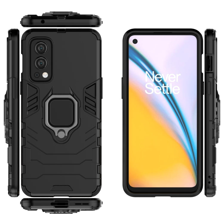 PC + TPU Shockproof Protective Case with Magnetic Ring Holder, For OnePlus Nord 2 5G, For Honor X20 SE