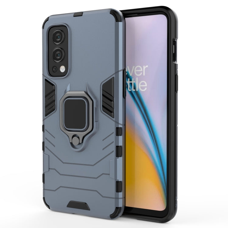 PC + TPU Shockproof Protective Case with Magnetic Ring Holder, For OnePlus Nord 2 5G, For Honor X20 SE
