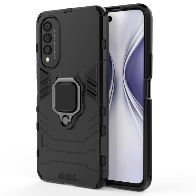 PC + TPU Shockproof Protective Case with Magnetic Ring Holder, For OnePlus Nord 2 5G, For Honor X20 SE