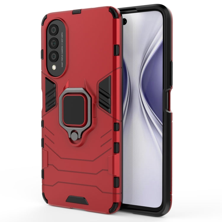 PC + TPU Shockproof Protective Case with Magnetic Ring Holder, For OnePlus Nord 2 5G, For Honor X20 SE