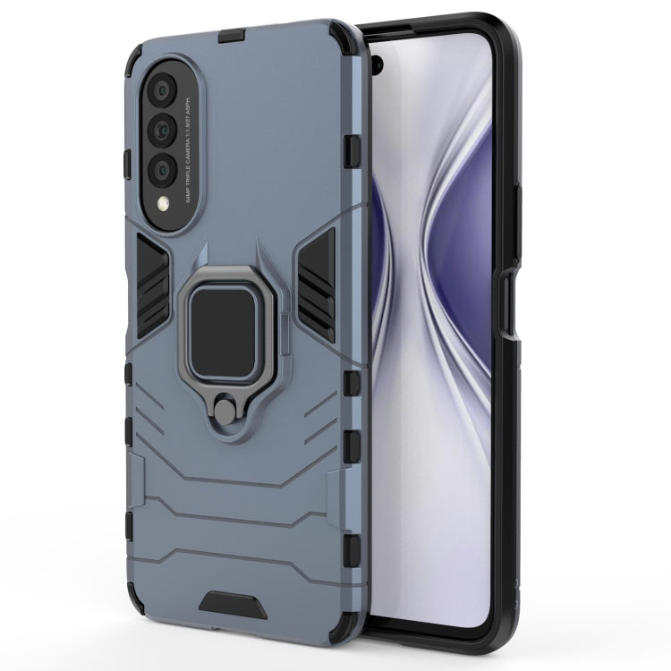 PC + TPU Shockproof Protective Case with Magnetic Ring Holder, For OnePlus Nord 2 5G, For Honor X20 SE