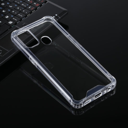 Four-corner Shockproof Transparent TPU + PC Protective Case, For OPPO A53 / A32, For OPPO A52 / A72 / A92, For OPPO A54 4G, For OPPO A74 5G / A93 5G, For OPPO A91