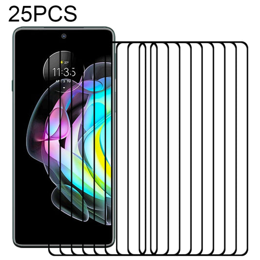 25 PCS Full Glue Full Screen Tempered Glass Film, For Motorola Edge 20 (25 PCS), For Motorola Edge 20 Lite / Edge 20 Fusion (25 PCS), For Motorola Edge 20 Pro (25 PCS)