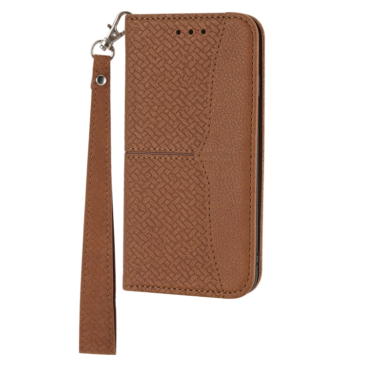 Woven Texture Stitching Magnetic Horizontal Flip PU Leather Case with Holder & Card Slots & Wallet & Lanyard, For Xiaomi Redmi Note 9 5G, For Xiaomi Redmi Note 9 Pro Max, For Xiaomi Redmi Note 10, For Xiaomi Redmi Note 10 5G                            ...