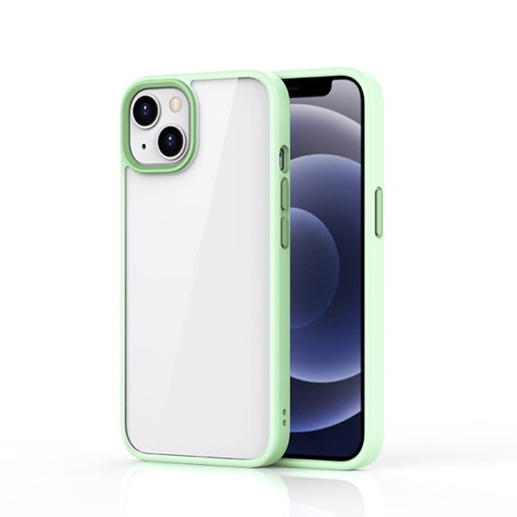 Ming Shield Hybrid Frosted Transparent PC + TPU Scratchproof Shockproof Case, For iPhone 13 mini, For iPhone 13, For iPhone 13 Pro, For iPhone 13 Pro Max
