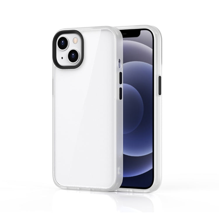 Ming Shield Hybrid Frosted Transparent PC + TPU Scratchproof Shockproof Case, For iPhone 13 mini, For iPhone 13, For iPhone 13 Pro, For iPhone 13 Pro Max