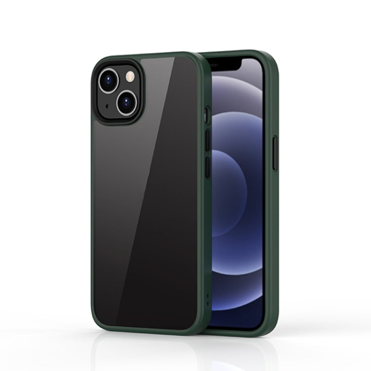 Ming Shield Hybrid Frosted Transparent PC + TPU Scratchproof Shockproof Case, For iPhone 13 mini, For iPhone 13, For iPhone 13 Pro, For iPhone 13 Pro Max