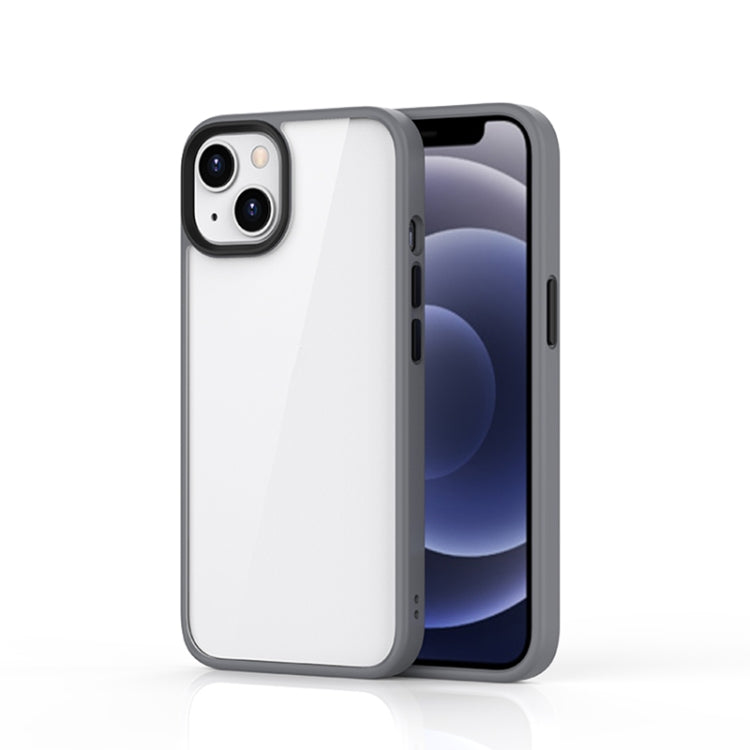 Ming Shield Hybrid Frosted Transparent PC + TPU Scratchproof Shockproof Case, For iPhone 13 mini, For iPhone 13, For iPhone 13 Pro, For iPhone 13 Pro Max