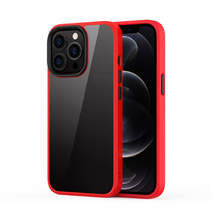 Ming Shield Hybrid Frosted Transparent PC + TPU Scratchproof Shockproof Case, For iPhone 13 mini, For iPhone 13, For iPhone 13 Pro, For iPhone 13 Pro Max