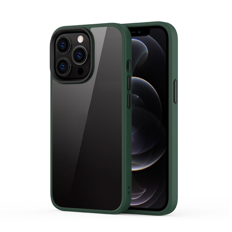 Ming Shield Hybrid Frosted Transparent PC + TPU Scratchproof Shockproof Case, For iPhone 13 mini, For iPhone 13, For iPhone 13 Pro, For iPhone 13 Pro Max