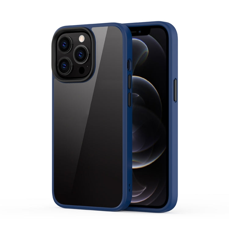 Ming Shield Hybrid Frosted Transparent PC + TPU Scratchproof Shockproof Case, For iPhone 13 mini, For iPhone 13, For iPhone 13 Pro, For iPhone 13 Pro Max