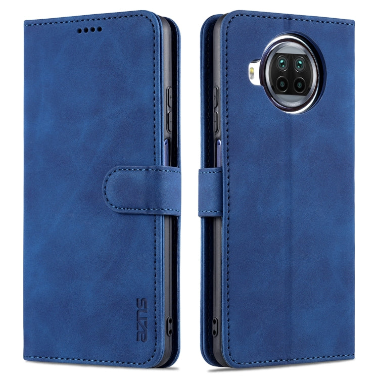 AZNS Skin Feel Calf Texture Horizontal Flip Leather Case with Card Slots & Holder & Wallet, For Xiaomi Redmi Note 9 Pro 5G, For Xiaomi Mi 10T Lite 5G, For Xiaomi Redmi Note 10 Pro 5G, For Xiaomi Poco X3 GT, For Xiaomi Mi 10S, For OPPO A16