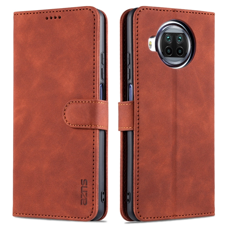 AZNS Skin Feel Calf Texture Horizontal Flip Leather Case with Card Slots & Holder & Wallet, For Xiaomi Redmi Note 9 Pro 5G, For Xiaomi Mi 10T Lite 5G, For Xiaomi Redmi Note 10 Pro 5G, For Xiaomi Poco X3 GT, For Xiaomi Mi 10S, For OPPO A16