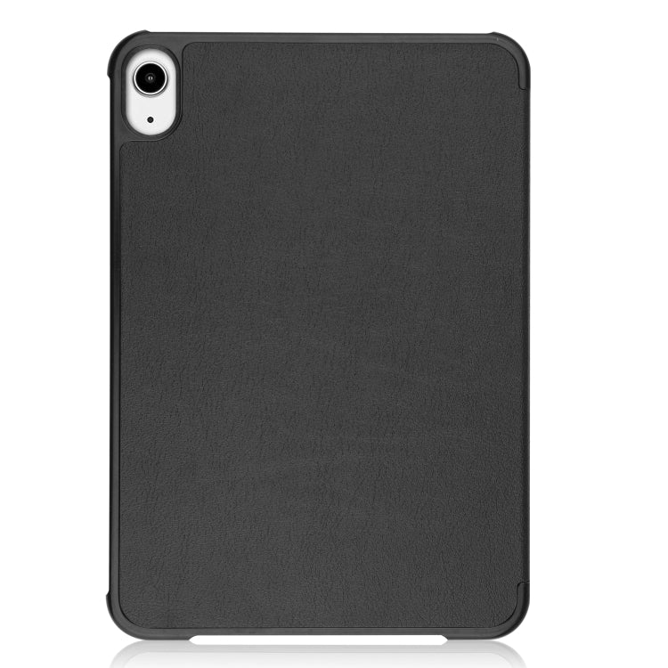Custer Texture 3-Fold Holder Smart Leather Tablet Case, For iPad mini 6 / mini 2024, For iPad mini 6