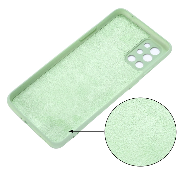 Pure Color Liquid Silicone Shockproof Full Coverage Case, For OnePlus 9R, For OnePlus Nord CE 5G