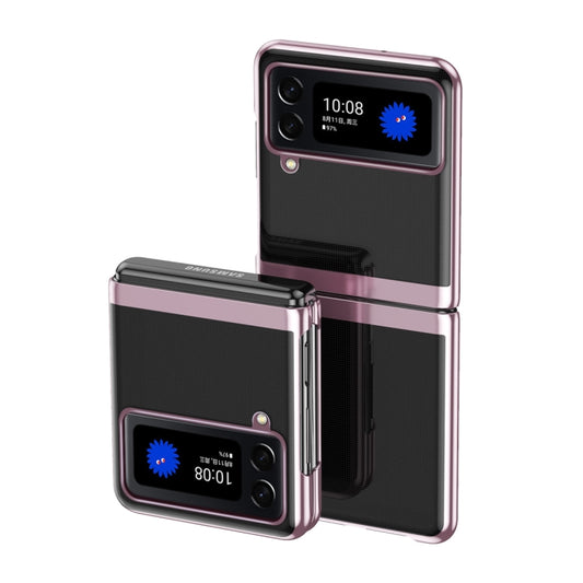 Electroplated Transparent Folding Case, For Samsung Galaxy Z Flip3 5G