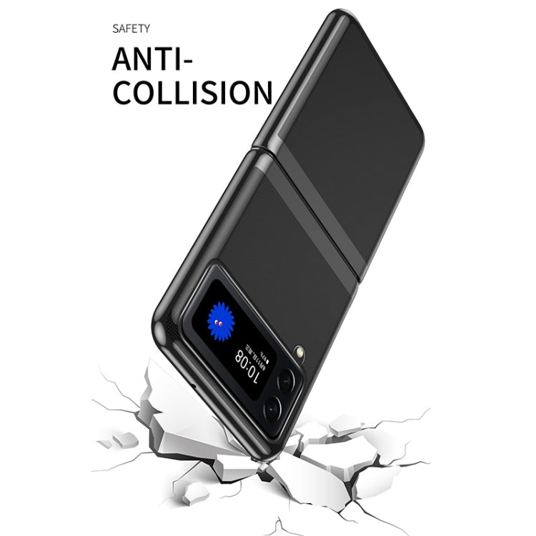 Electroplated Transparent Folding Case, For Samsung Galaxy Z Flip3 5G
