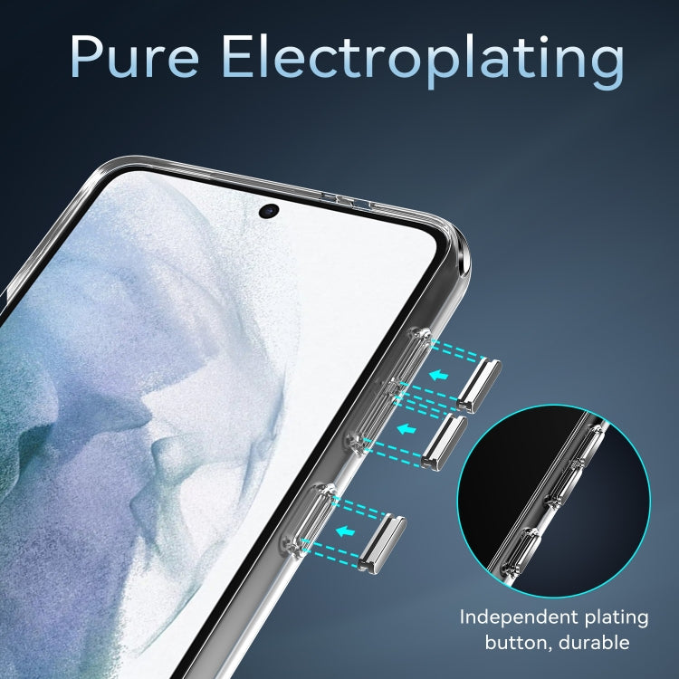 TPU + PC Transparent Shockproof Protective Case, For Samsung Galaxy S21 Ultra 5G, For Samsung Galaxy A12, For Samsung Galaxy A32 5G, For Samsung Galaxy S21 5G, For Samsung Galaxy S21 FE, For Samsung Galaxy S21+ 5G