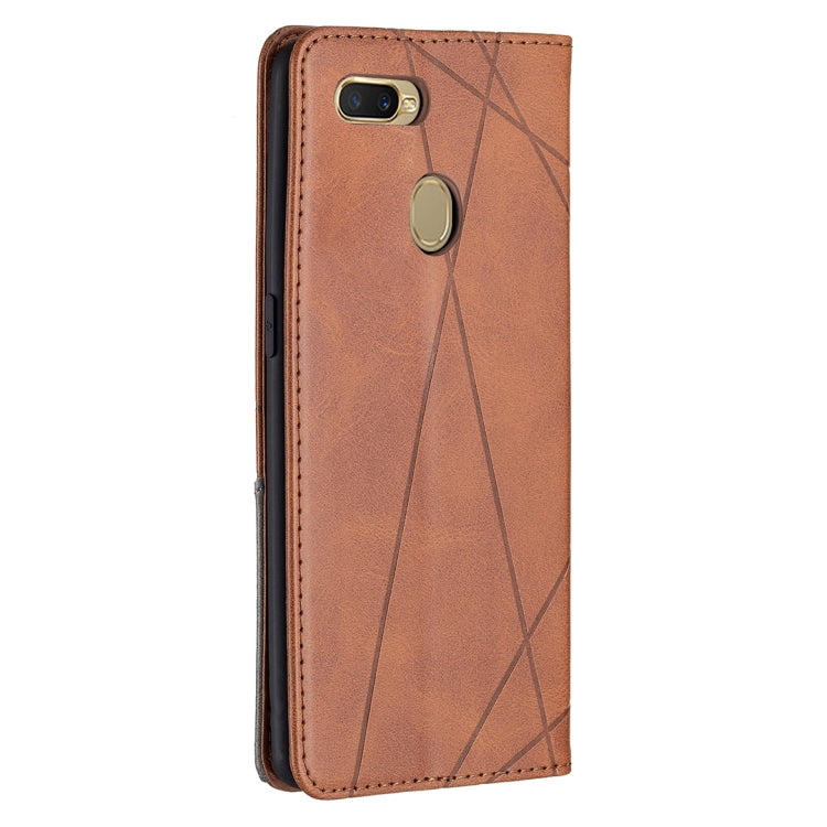 Rhombus Texture Horizontal Flip Magnetic Leather Case with Holder & Card Slots, For OPPO A7, For OPPO A15, For OPPO A54 4G / A55 5G, For OPPO A74 4G / F19 4G, For OPPO A74 5G / A93 5G / A54 5G, For OPPO A94 4G / Reno 5F / F19 Pro                       ...