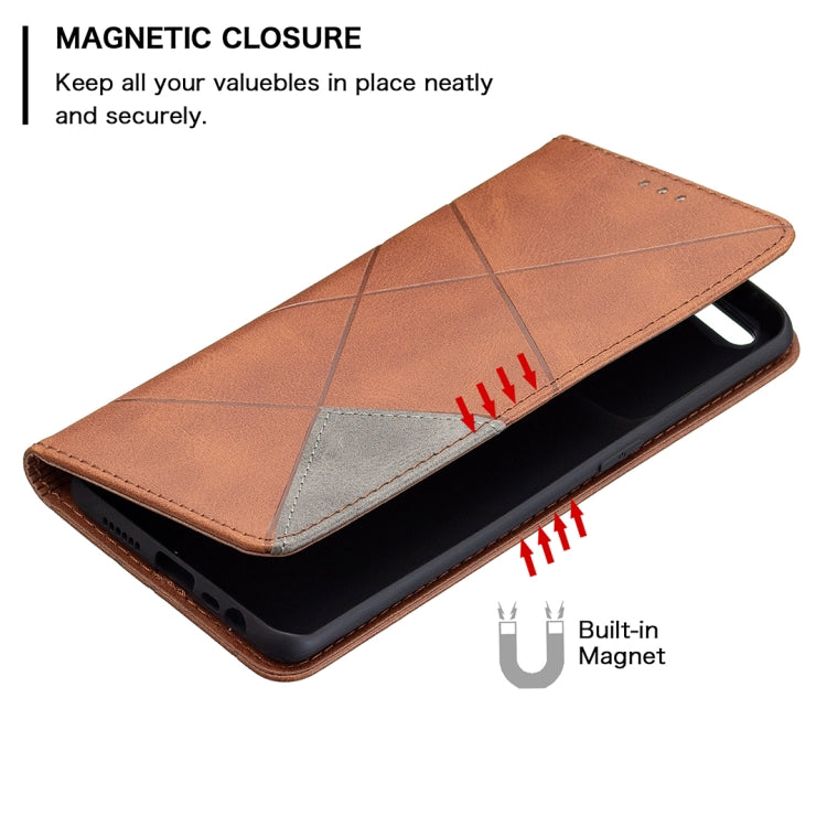 Rhombus Texture Horizontal Flip Magnetic Leather Case with Holder & Card Slots, For OPPO A7, For OPPO A15, For OPPO A54 4G / A55 5G, For OPPO A74 4G / F19 4G, For OPPO A74 5G / A93 5G / A54 5G, For OPPO A94 4G / Reno 5F / F19 Pro                       ...
