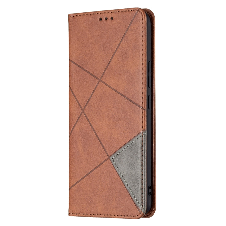 Rhombus Texture Horizontal Flip Magnetic Leather Case with Holder & Card Slots, For vivo V21e 4G, For vivo V21e 5G, For vivo V21, For vivo Y11/Y15/Y12/Y17, For vivo Y20, For vivo Y51 2020 / Y51a / Y51s