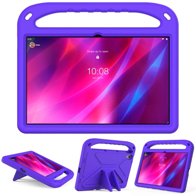 Portable Handle EVA Shockproof Anti Falling Protective Case with Triangle Holder, For Huawei Enjoy Tablet 2 / MatePad T10 / T10s, For Lenovo Tab P11 TB-J606F