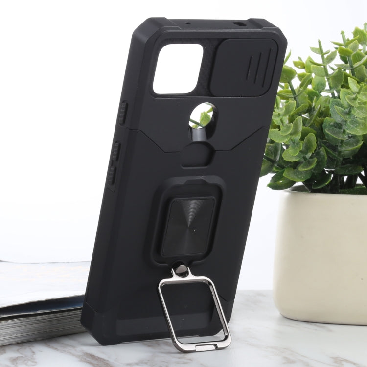 Sliding Camera Cover Design PC + TPU Shockproof Case with Ring Holder & Card Slot, For Google Pixel 5a 5G, For Samsung Galaxy A42 5G, For Samsung Galaxy A72 5G, For Samsung Galaxy Note20 Ultra, For Samsung Galaxy S21 5G, For Samsung Galaxy S21+ 5G     ...