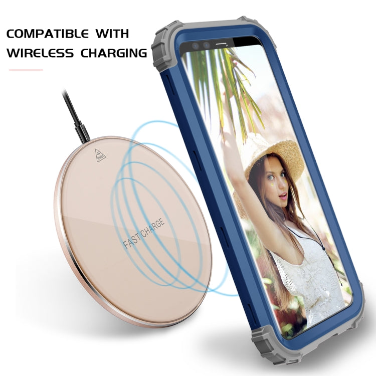 3 in 1 Shockproof PC + Silicone Protective Case, For Google Pixel 4