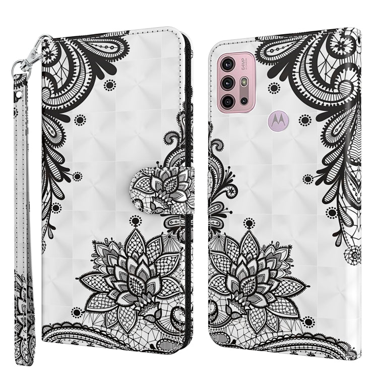 3D Painting Pattern Horizontal Flip TPU + PU Leather Case with Holder & Card Slots & Wallet, For Motorola Moto G30/G10/G20, For Motorola Moto G50