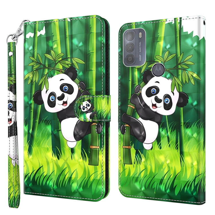 3D Painting Pattern Horizontal Flip TPU + PU Leather Case with Holder & Card Slots & Wallet, For Motorola Moto G30/G10/G20, For Motorola Moto G50