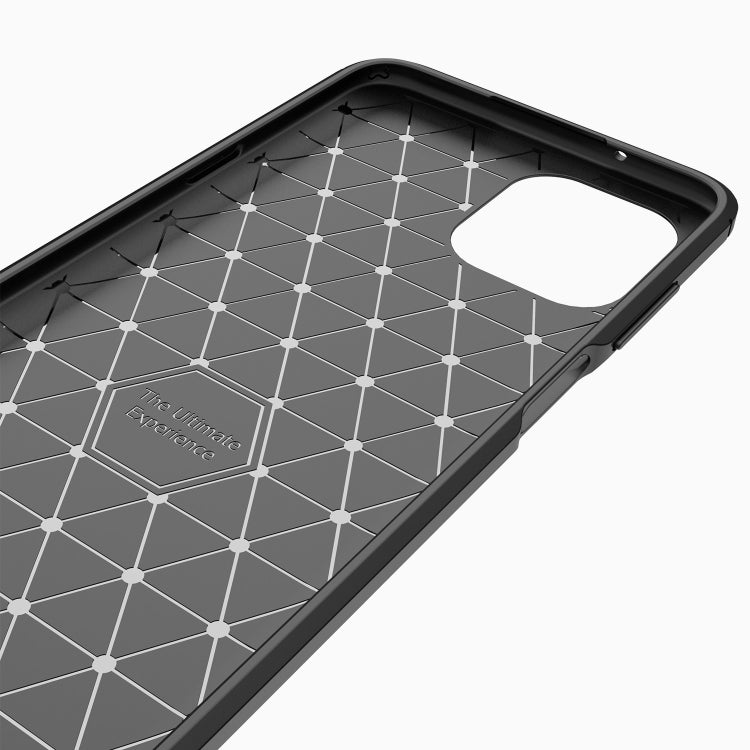 Brushed Texture Carbon Fiber TPU Case, For Motorola Moto Edge 20 Lite, For Motorola Moto Edge 20 Pro, For Motorola Moto Edge 20