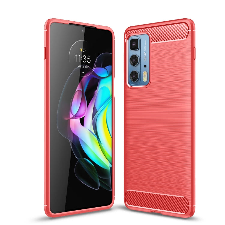 Brushed Texture Carbon Fiber TPU Case, For Motorola Moto Edge 20 Lite, For Motorola Moto Edge 20 Pro, For Motorola Moto Edge 20